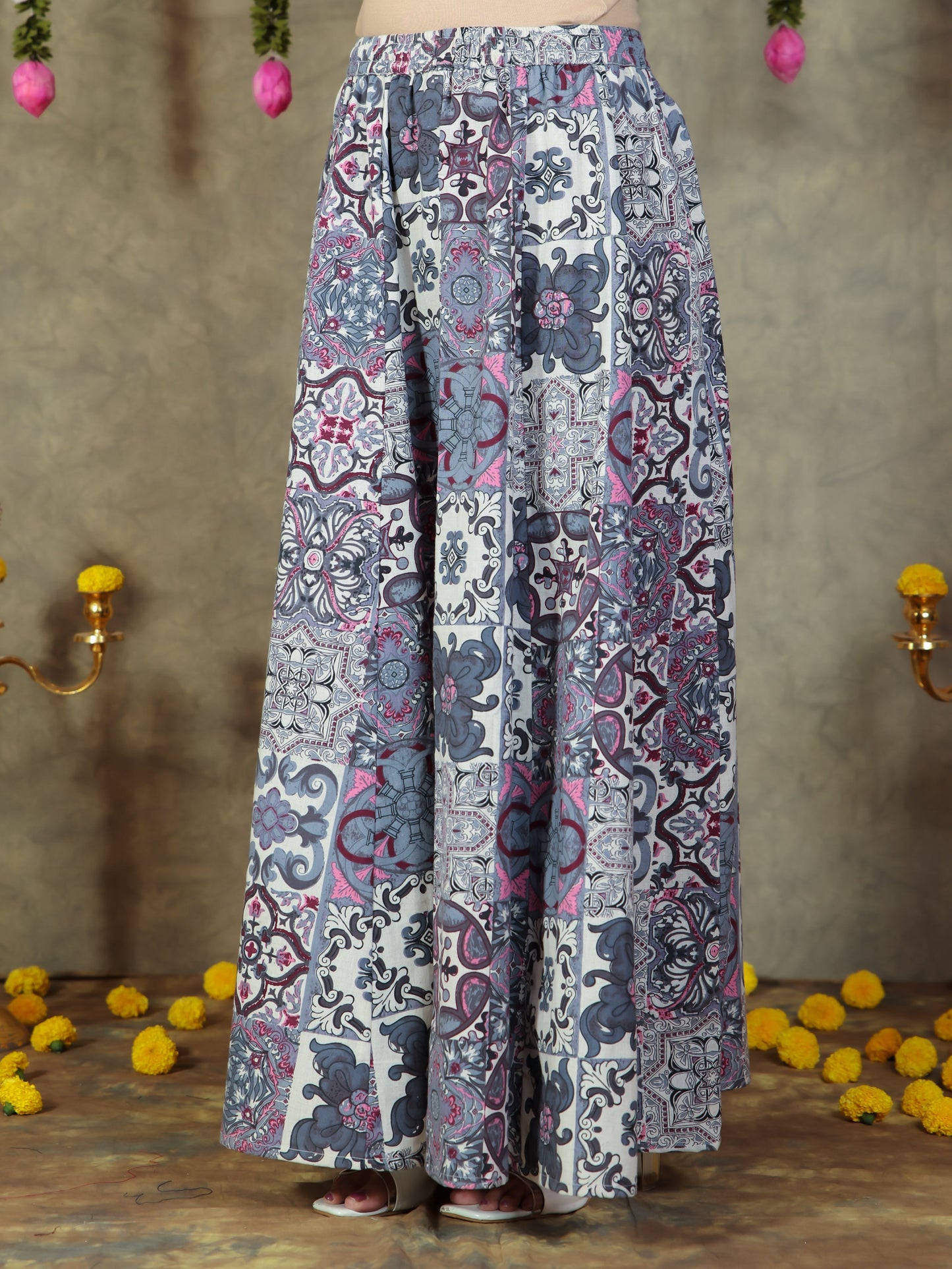 Linen Cotton Solid Straight Off White Kurta