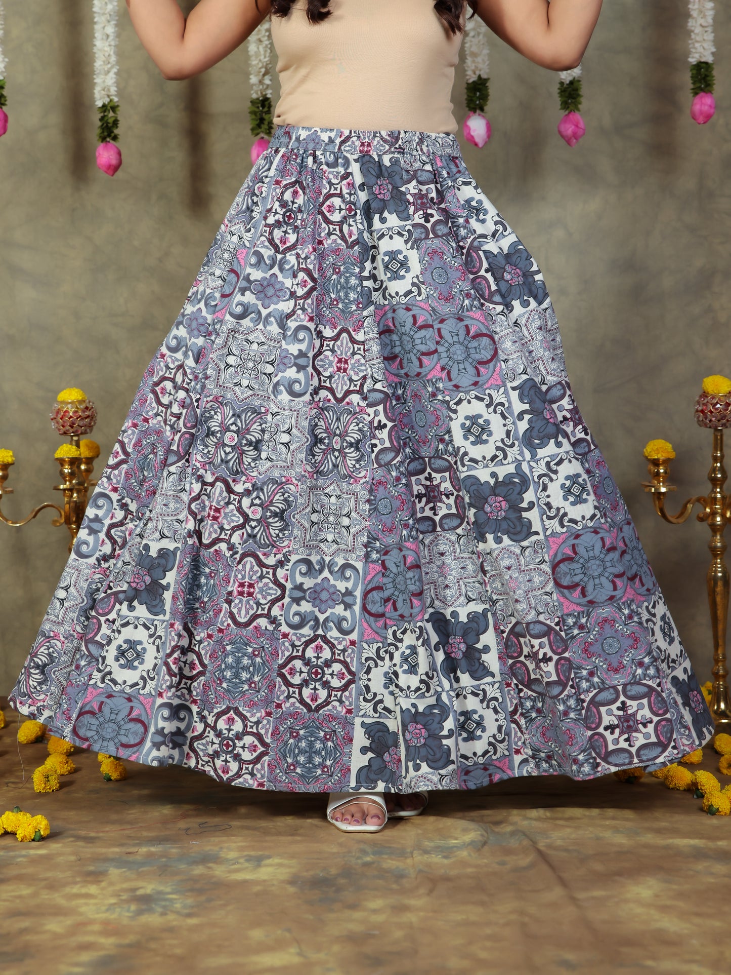 Linen Cotton Solid Straight Off White Kurta