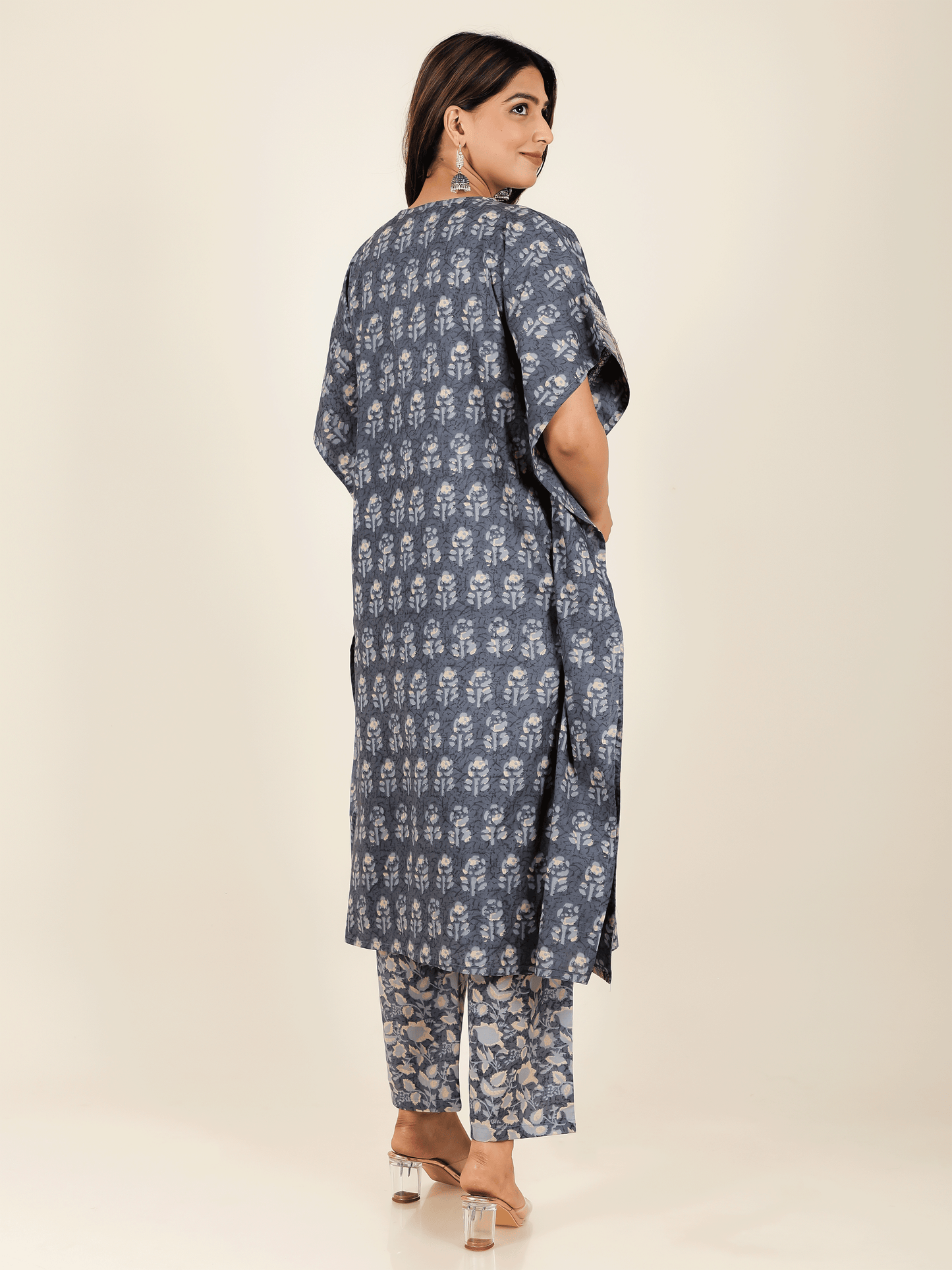 Soft Cotton Floral Kurta