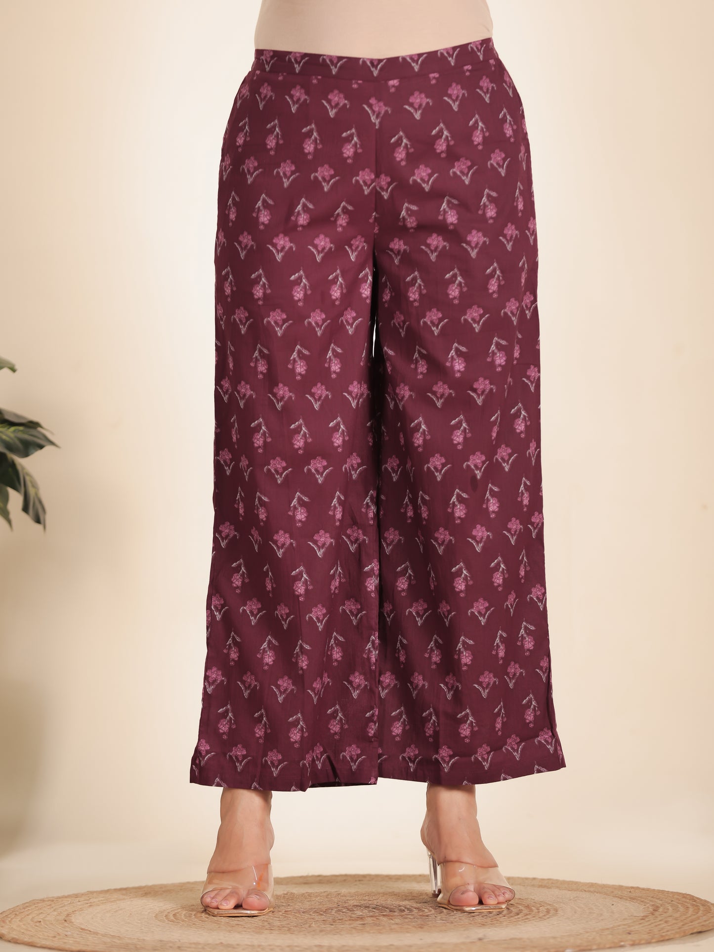 Soft Cotton Floral Kurta