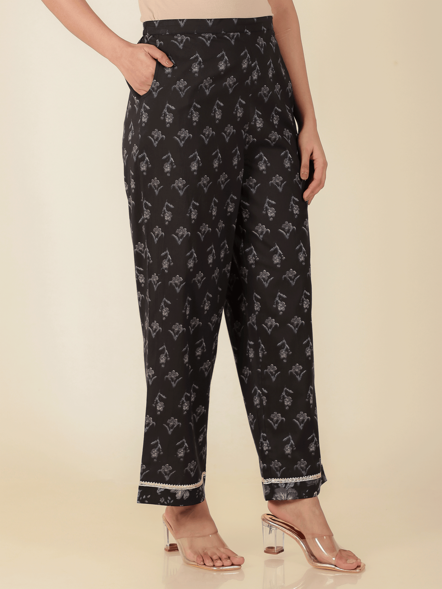 Soft Cotton Floral Pant