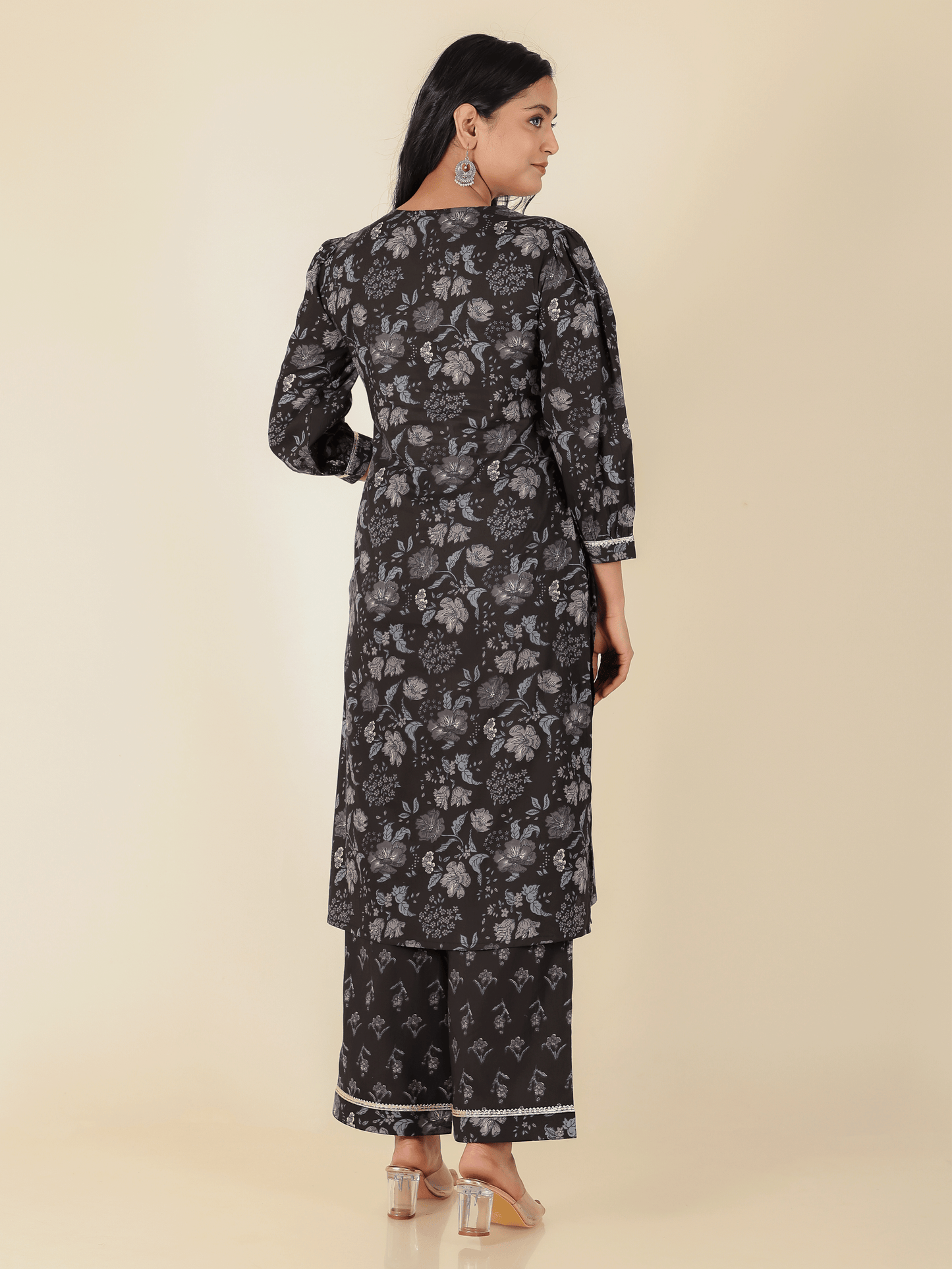 Soft Cotton Floral Kurta