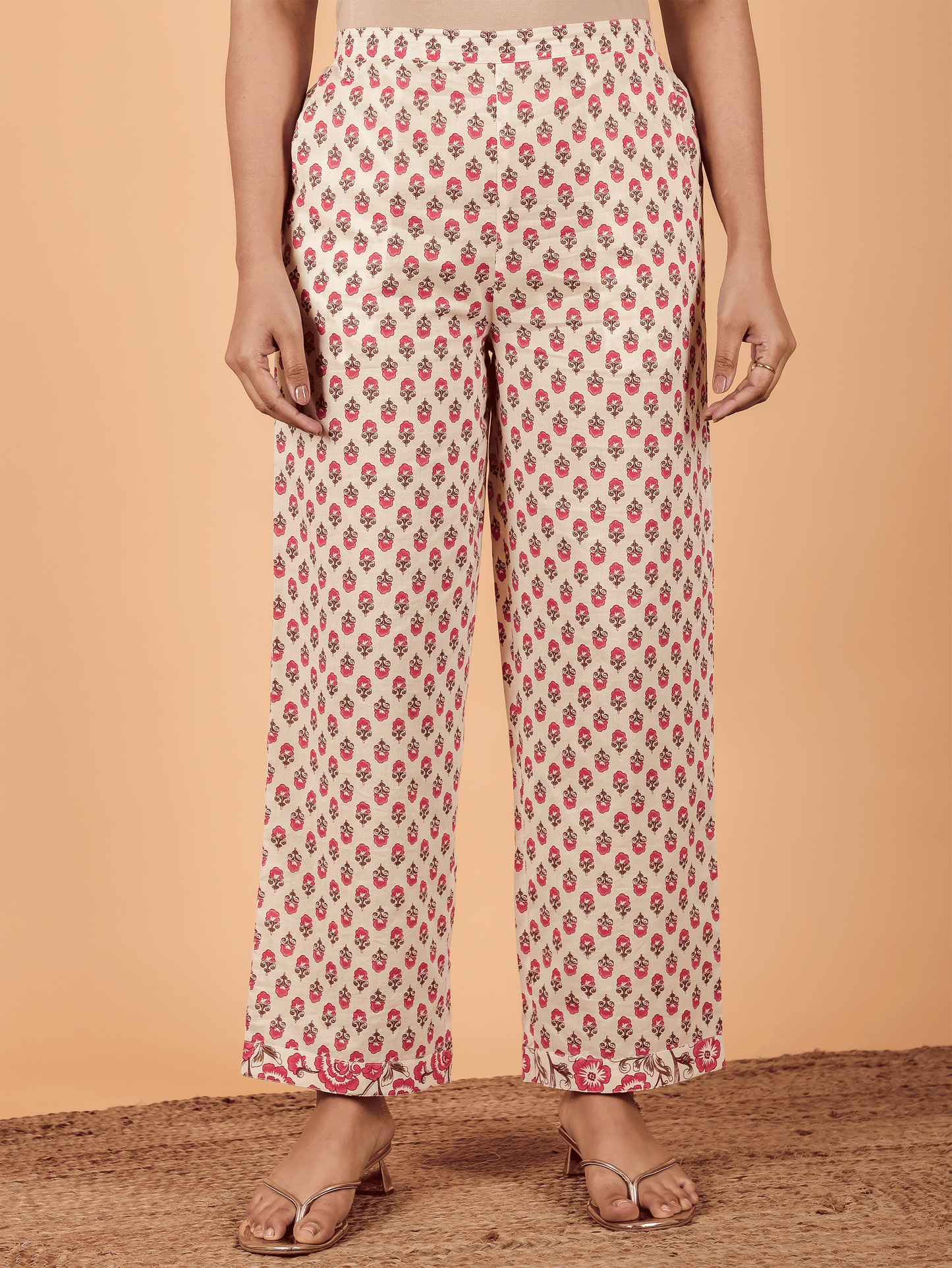 Soft Cotton Floral Pant