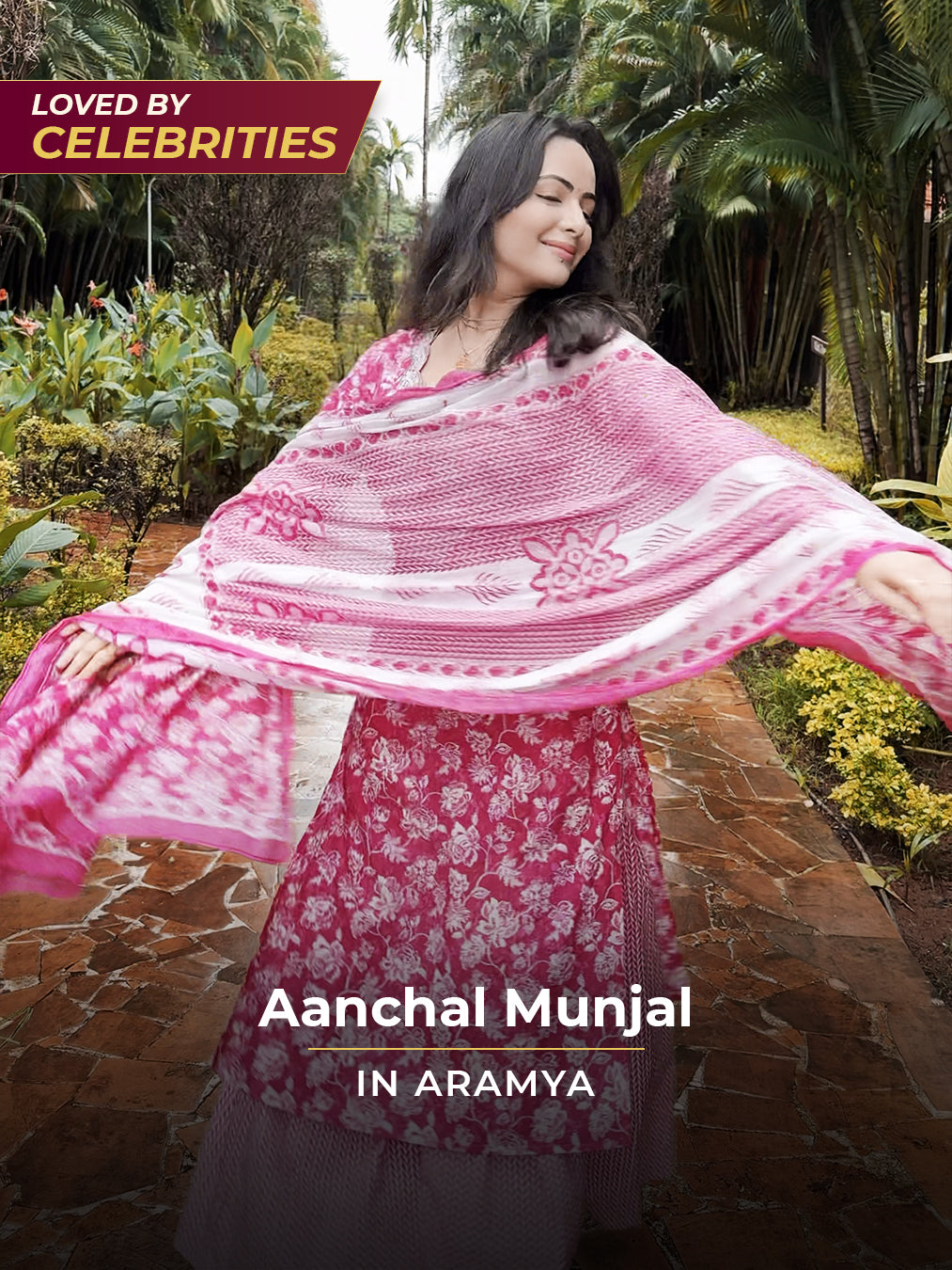 Embroidered Soft Cotton Floral Straight Pink Kurta
