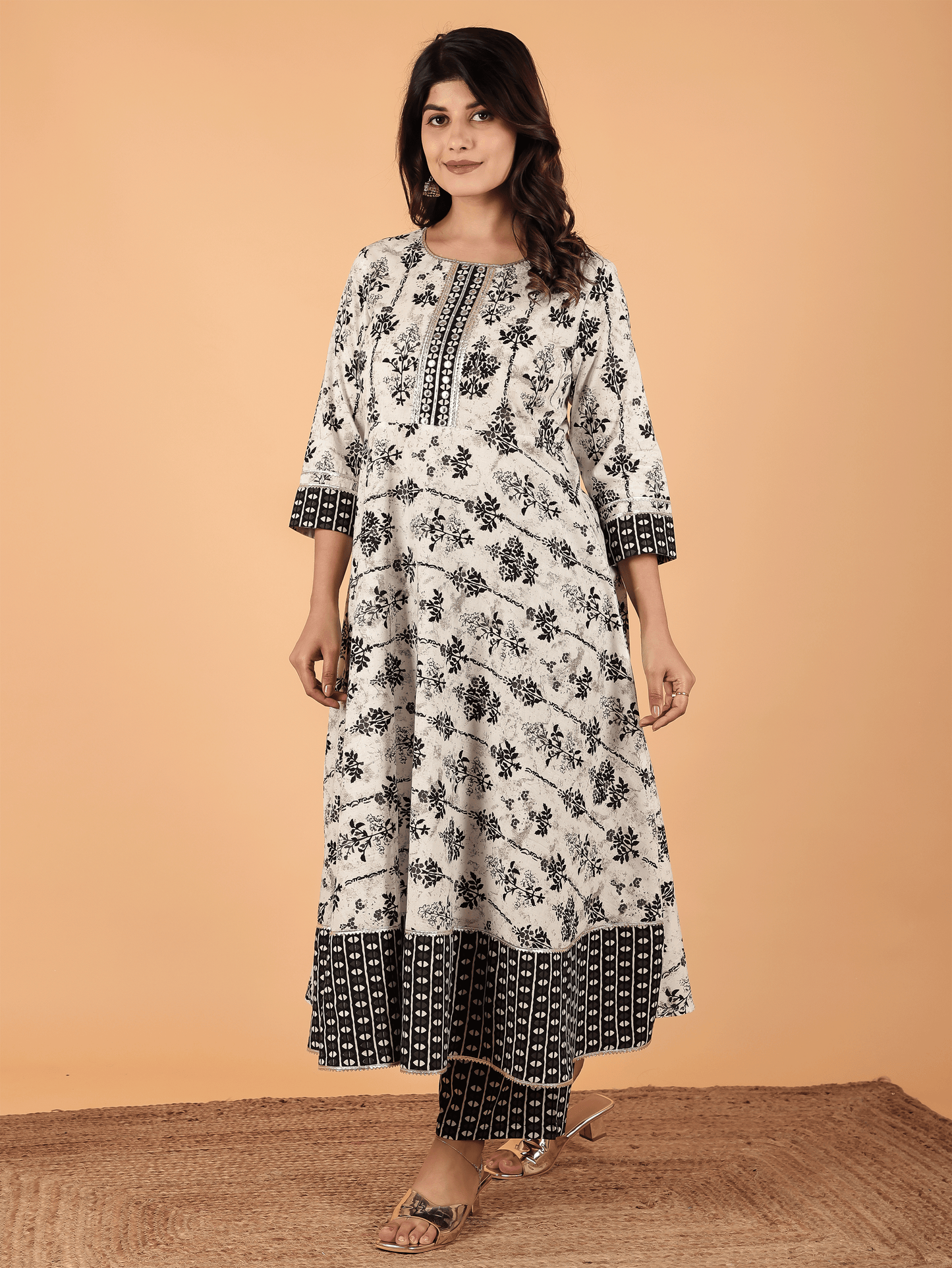 Soft Cotton Butti Kurta