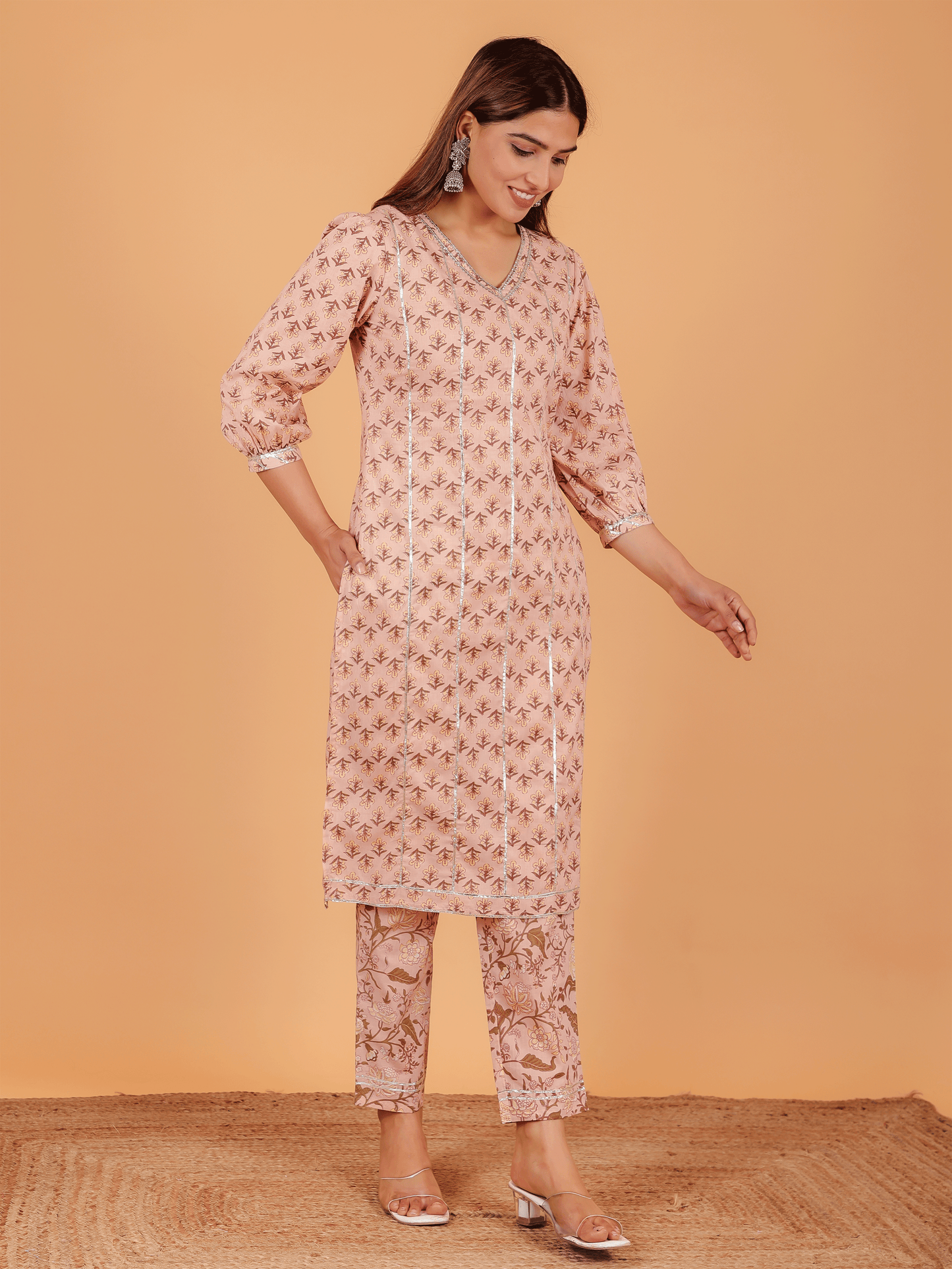 Soft Cotton Butti Kurta