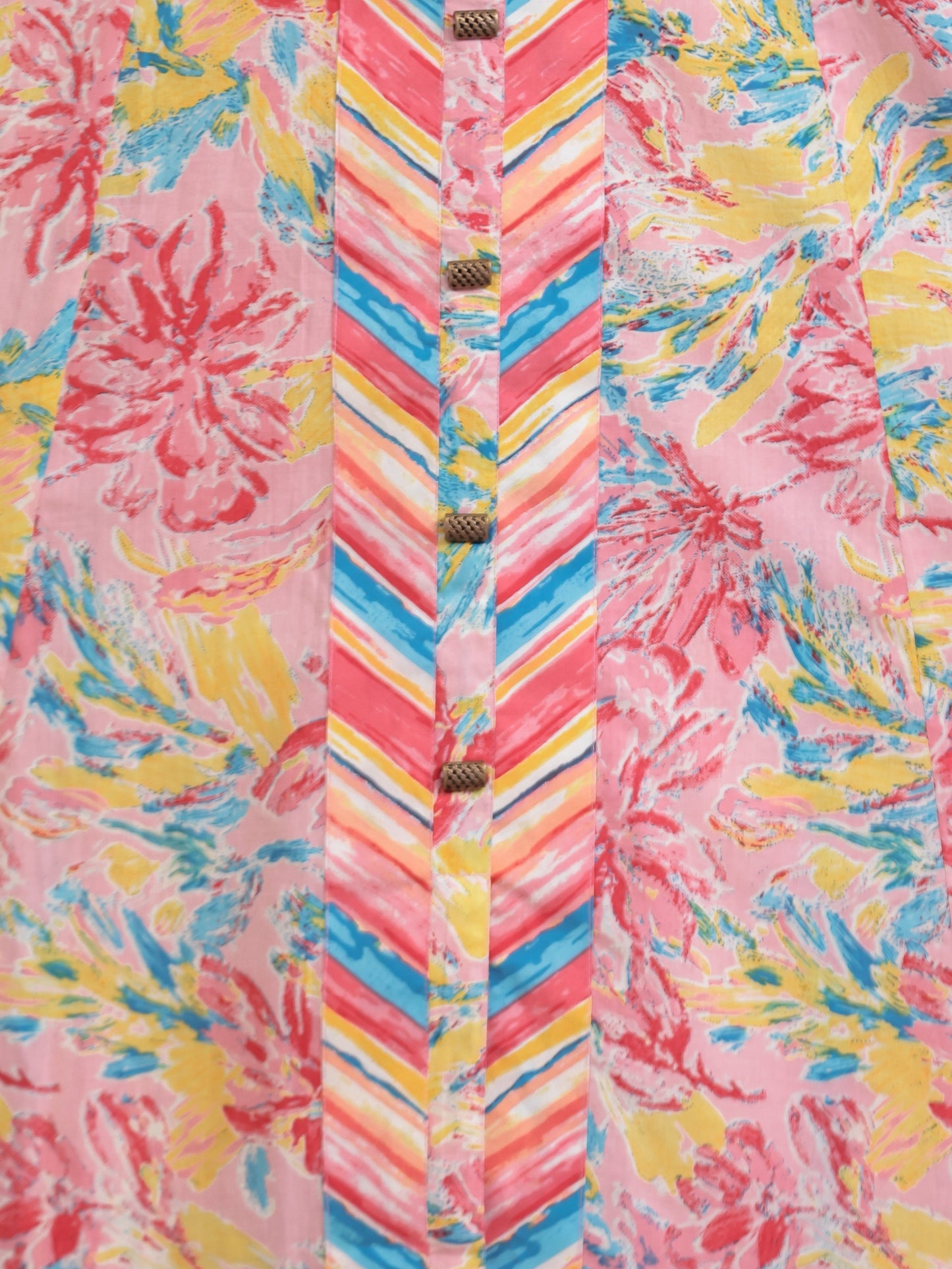 Soft Cotton Floral High Low Pink Kurta