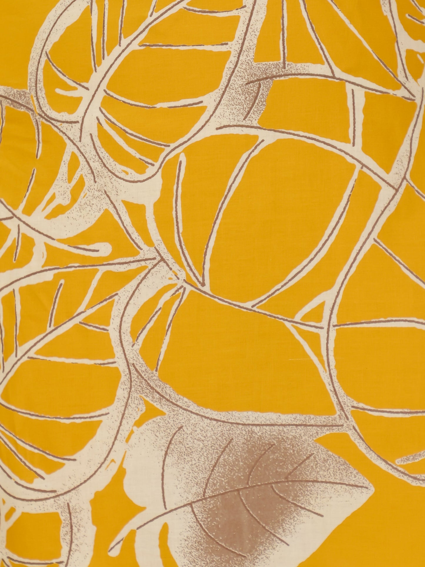 Soft Cotton Placement Print Straight Yellow Kurta