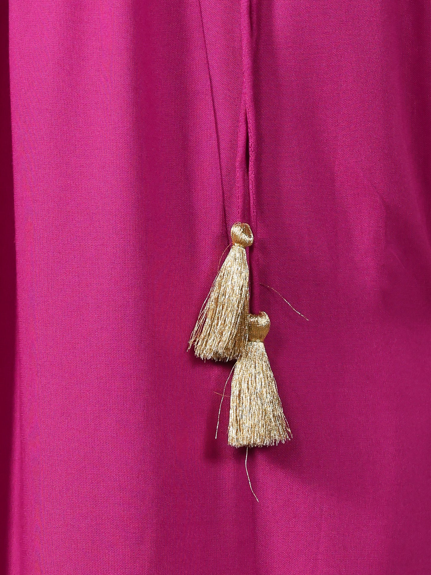 Embroidered Viscose Solid Flared Pink Kurta