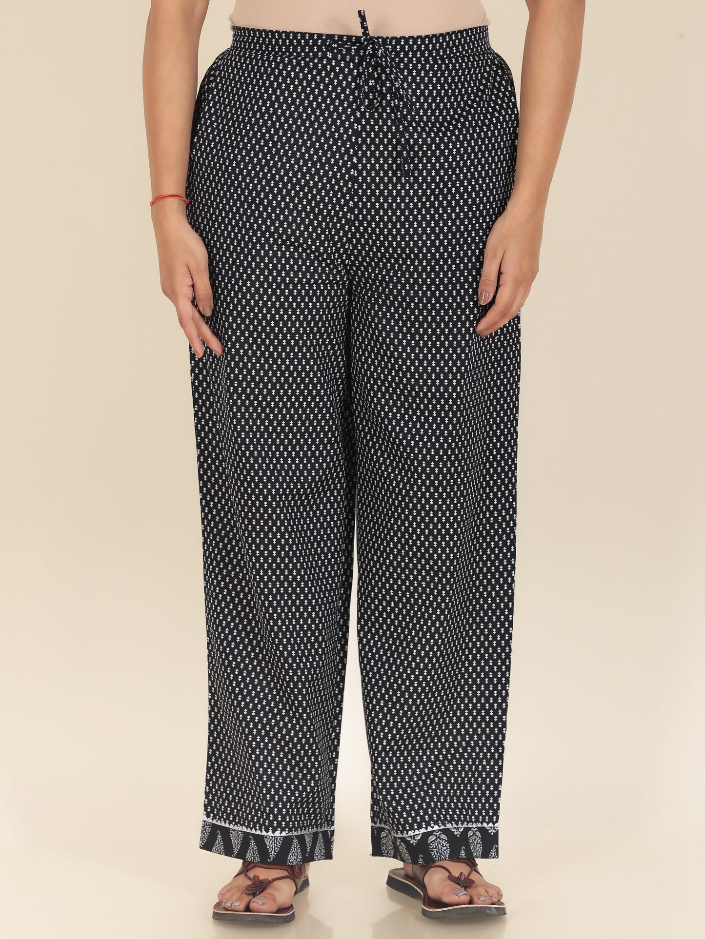 Soft Cotton Polka Pant