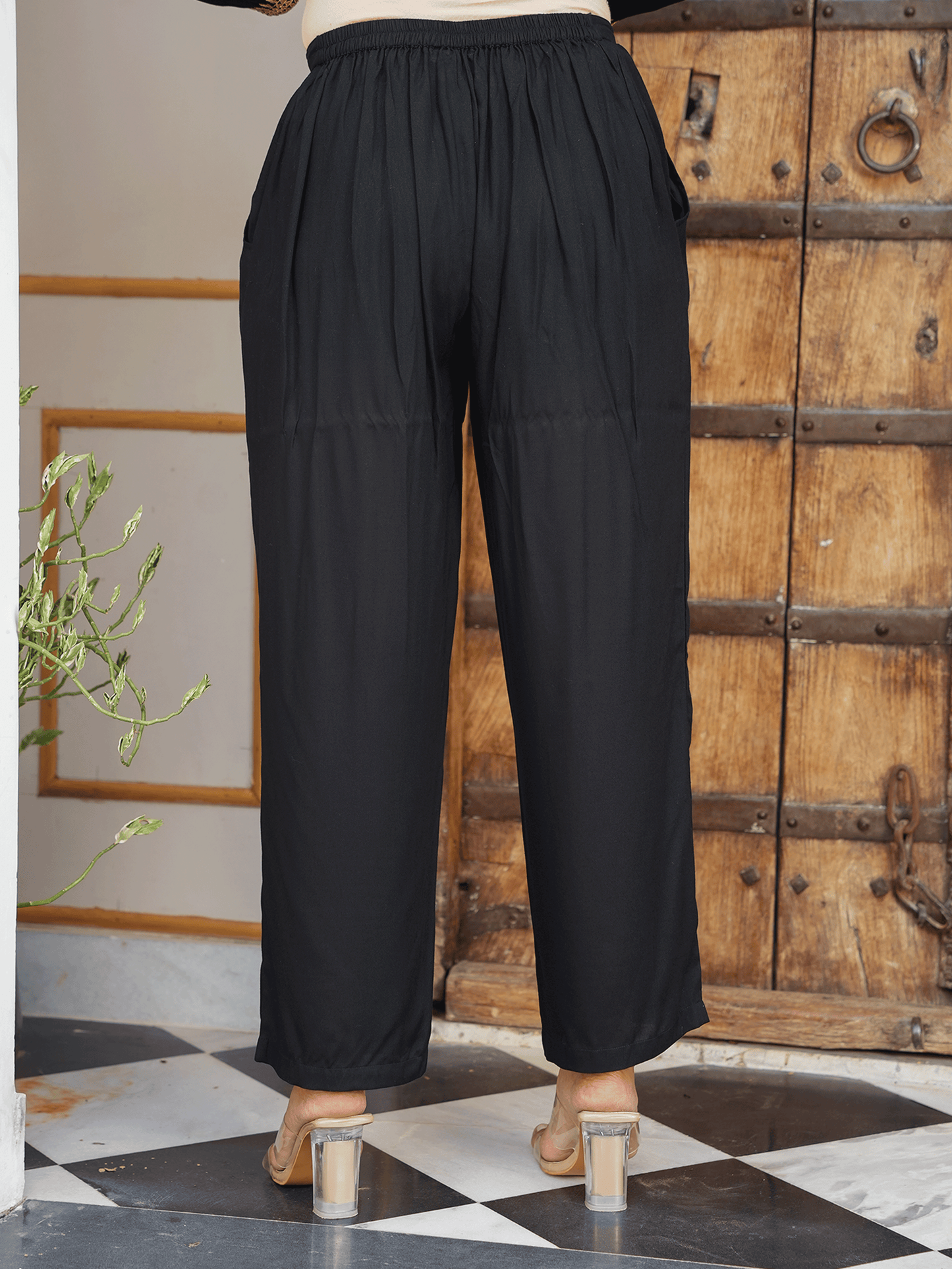 Rayon Solid Pant