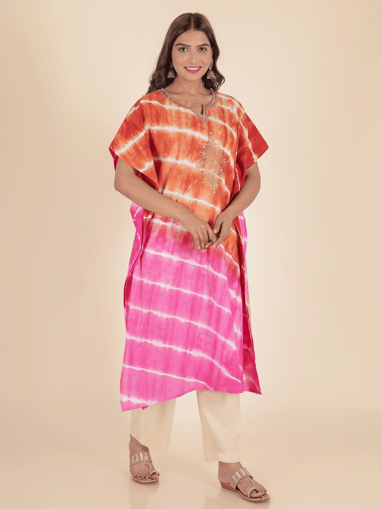 Soft Cotton Tie-Dye Kurta