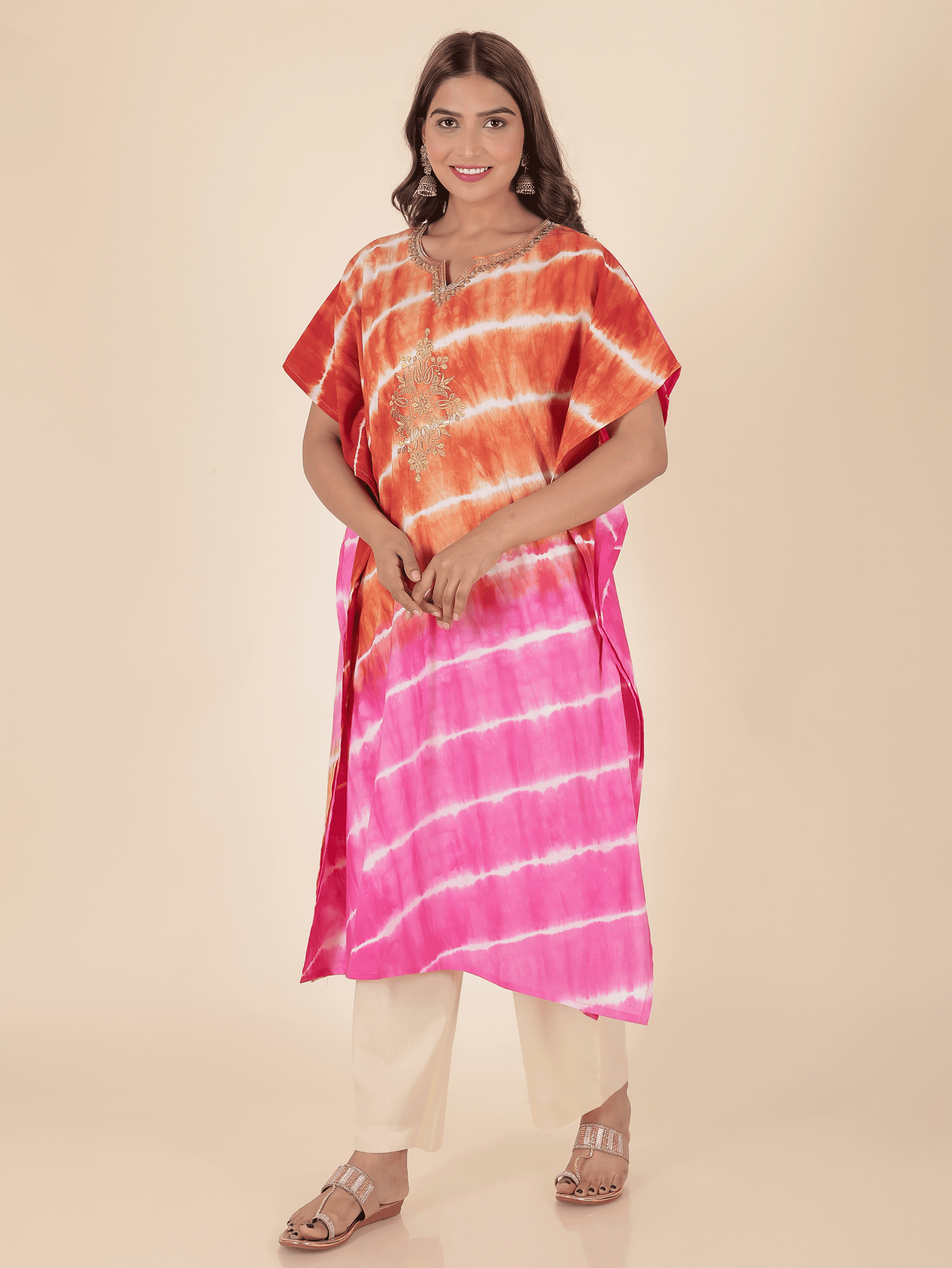 Soft Cotton Tie-Dye Kurta