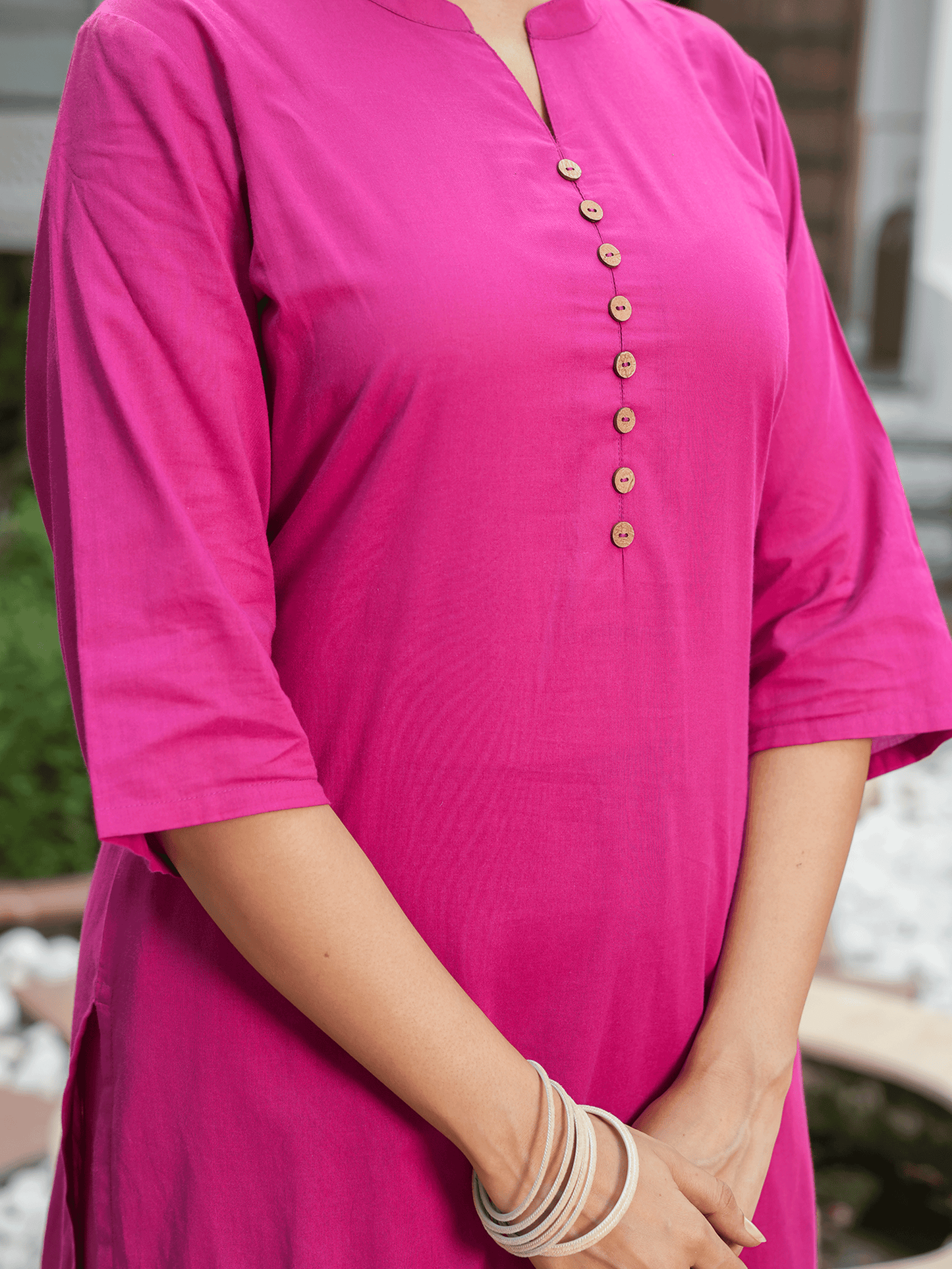 Soft Cotton Solid Kurta