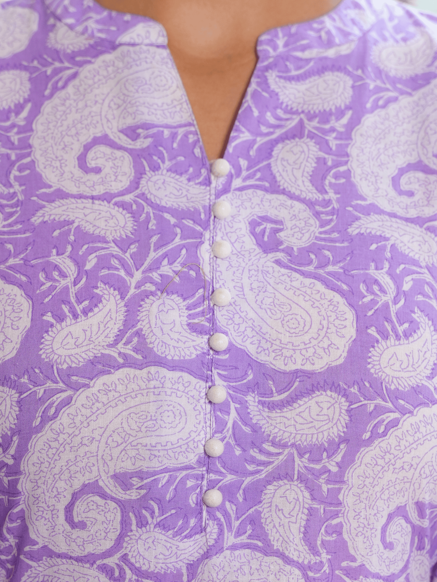 Soft Cotton Paisley Kurta