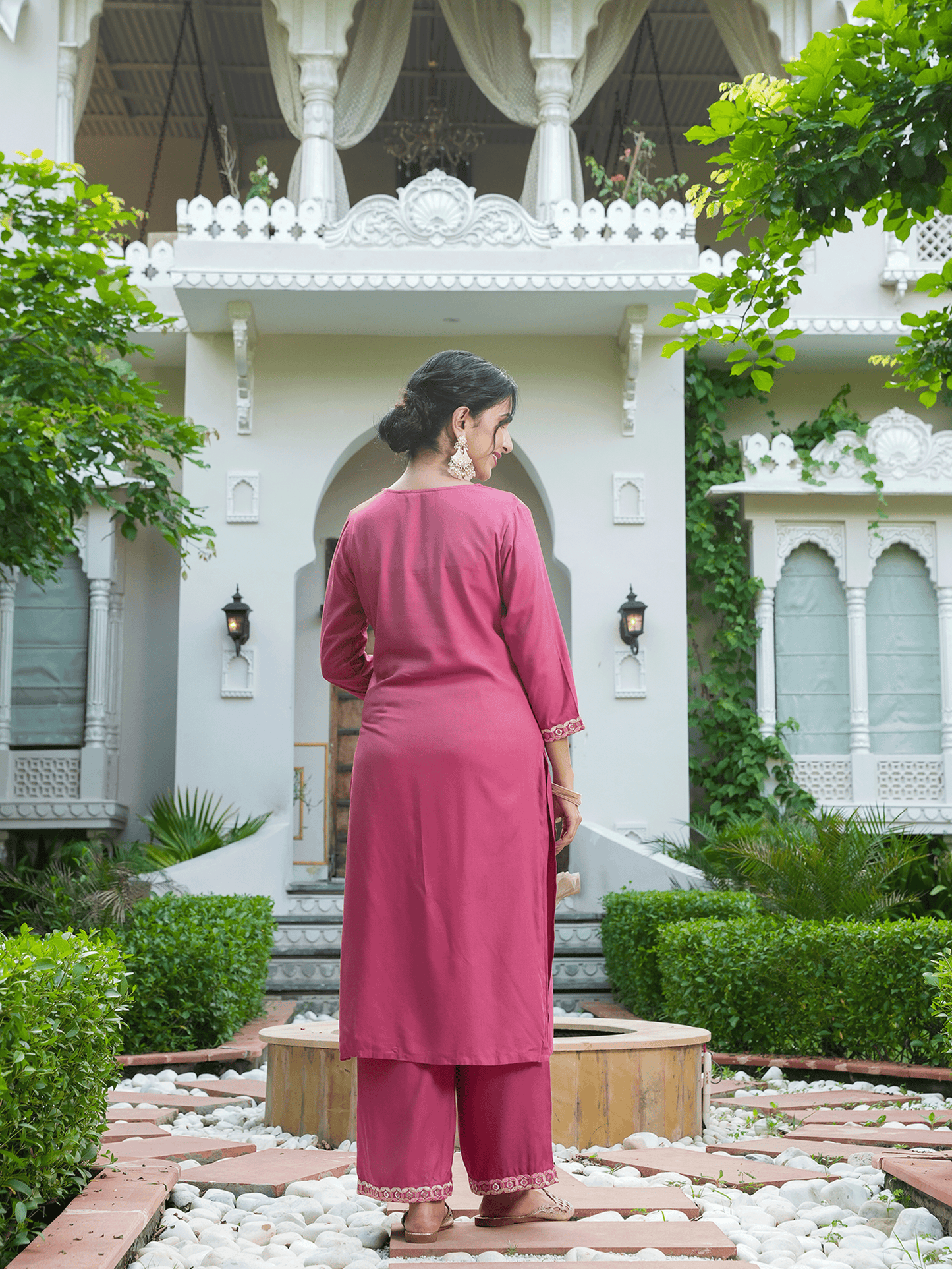 Rayon Solid Kurta