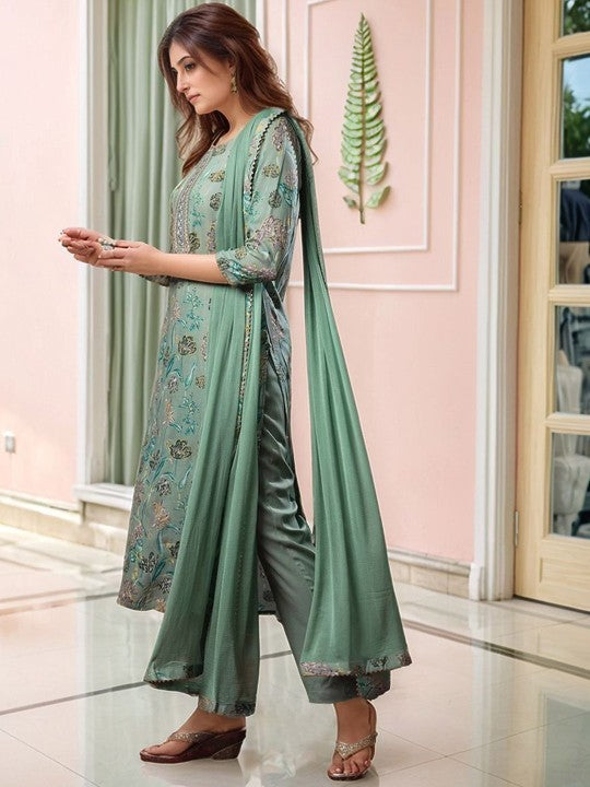 Aaghnya Women Floral Printed Kurta
