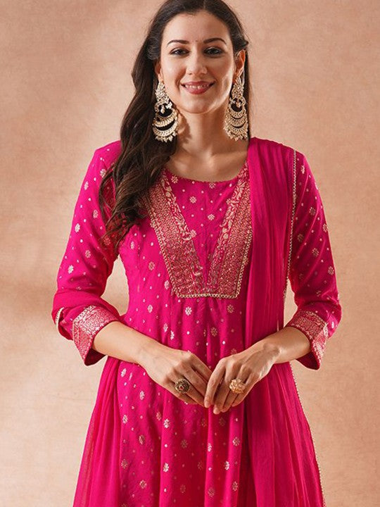 FASHOR Ethnic Motifs Anarkali Kurta