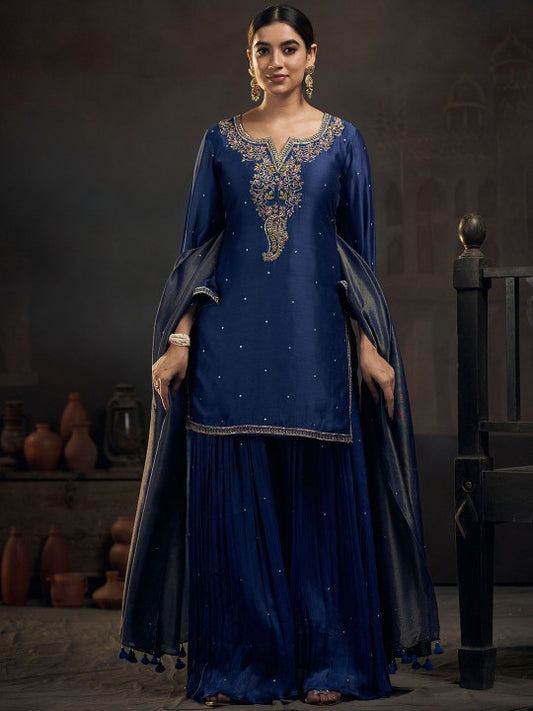HIRIKA&DHRUTI Women Embroidered Kurta