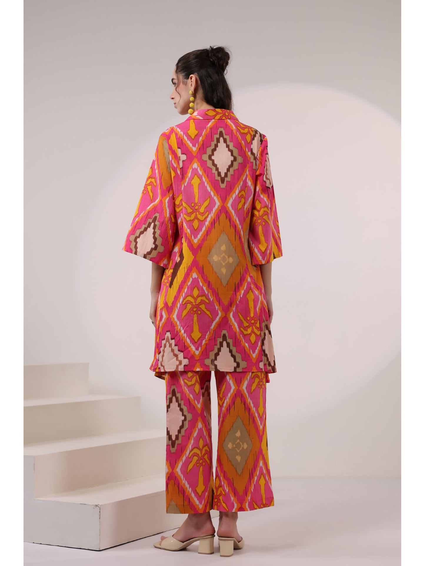 Ikat Print Co-Ord (Set of 2)