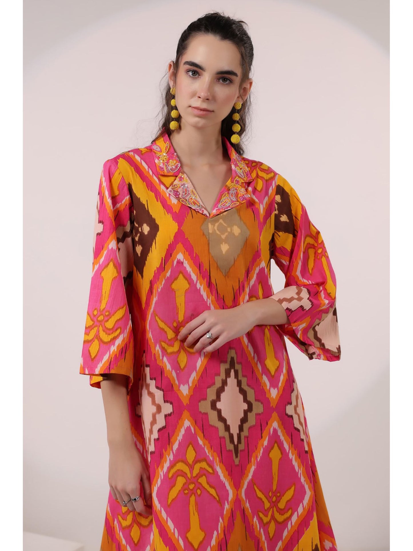 Ikat Print Co-Ord (Set of 2)
