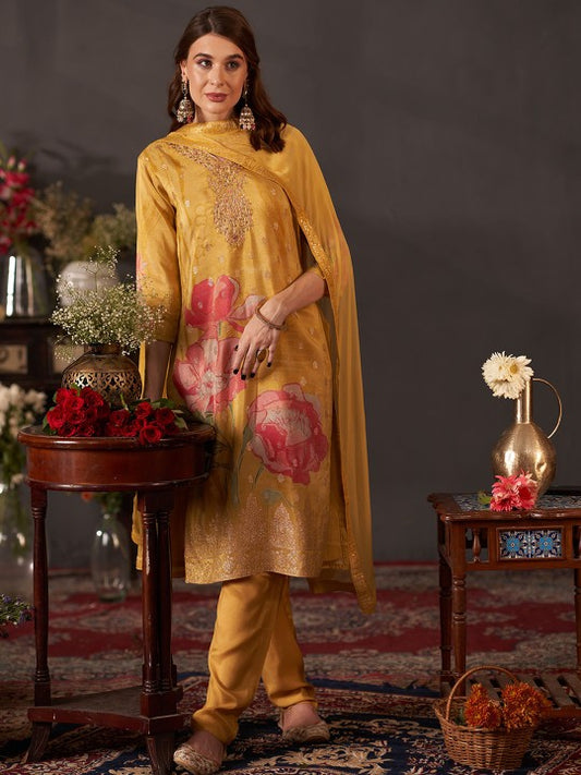 Anouk Women Floral Embroidered Kurta