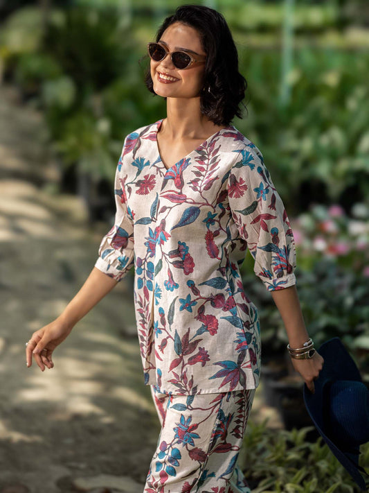Printed Cotton Co-Ords for Women