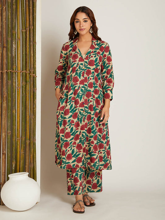 Printed Co-Ord (Set of 2)