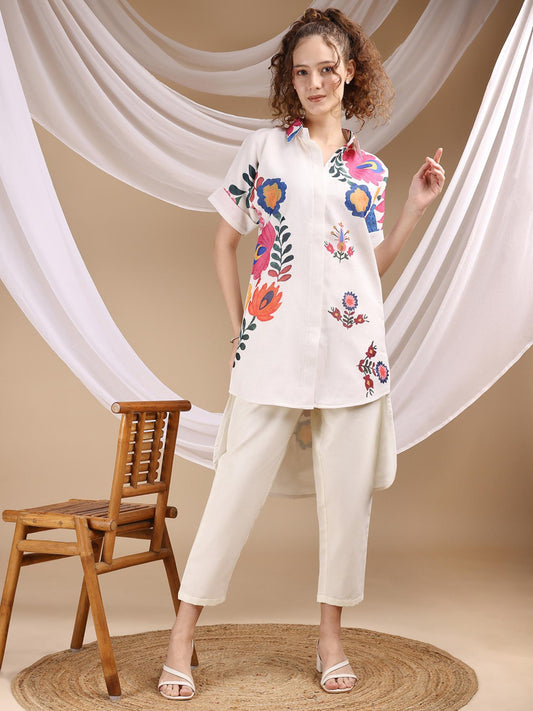 Printed Cotton Co-Ord (Set of 2)