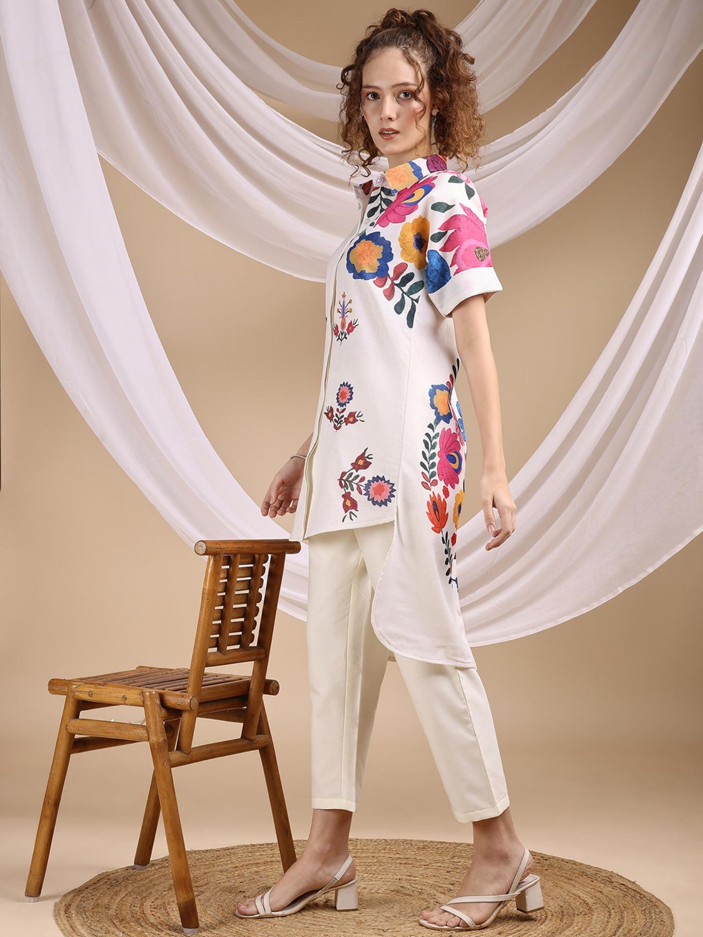 Printed Cotton Co-Ord (Set of 2)