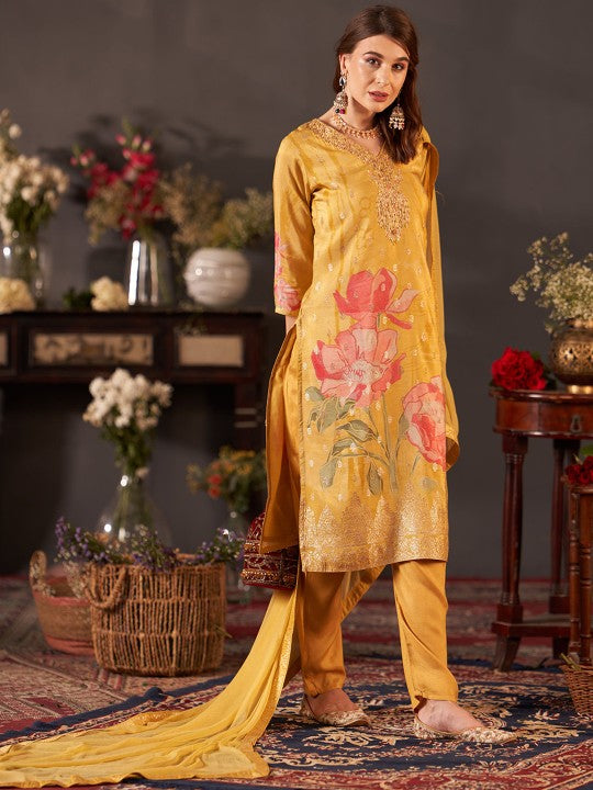 Anouk Women Floral Embroidered Kurta