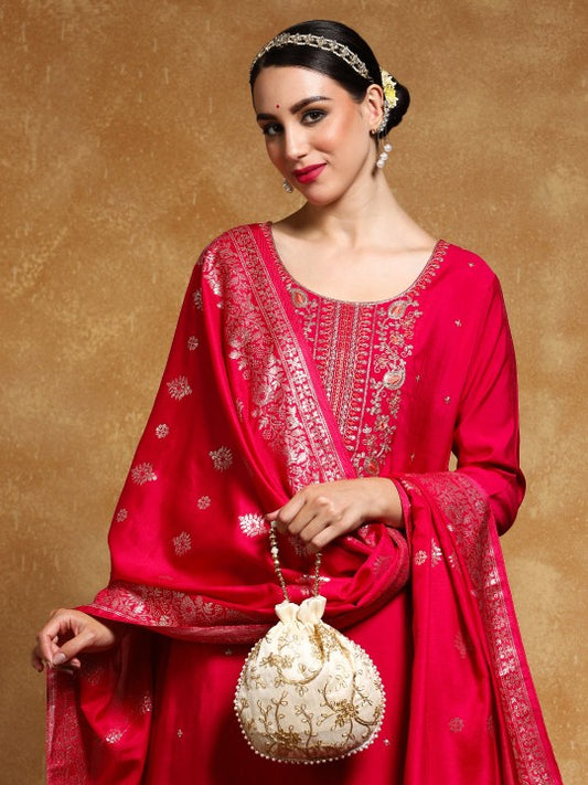 Varanga Women Floral Embroidered Regular Kurta