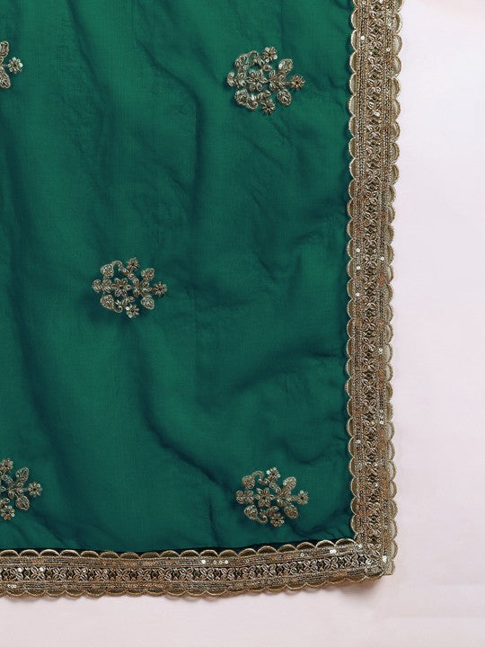 House of Pataudi Embroidered Straight Kurta