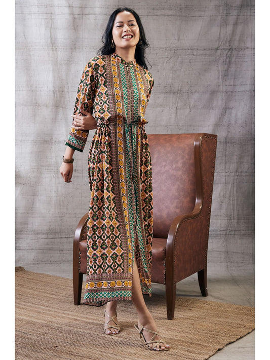 Taahira Printed Long Dress