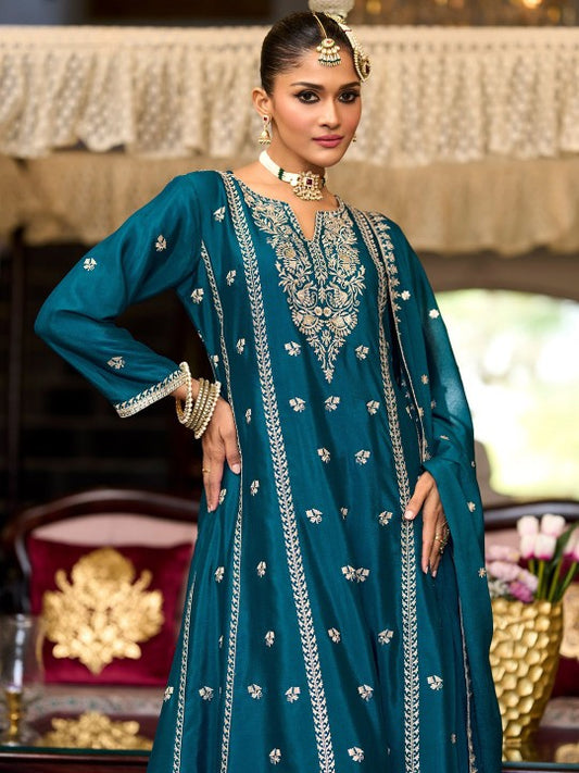Indo Era Women Ethnic Motifs Embroidered Regular Sequinned Kurta