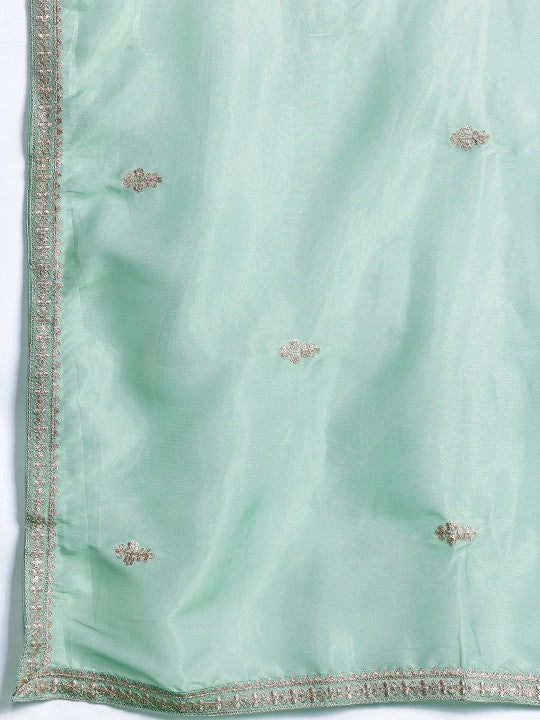 Indo Era Ethnic Motifs Embroidered Sequinned Kurta