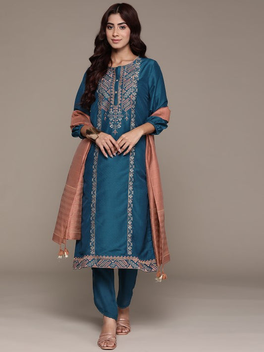aarke Ritu Kumar Embroidered Zari Kurta