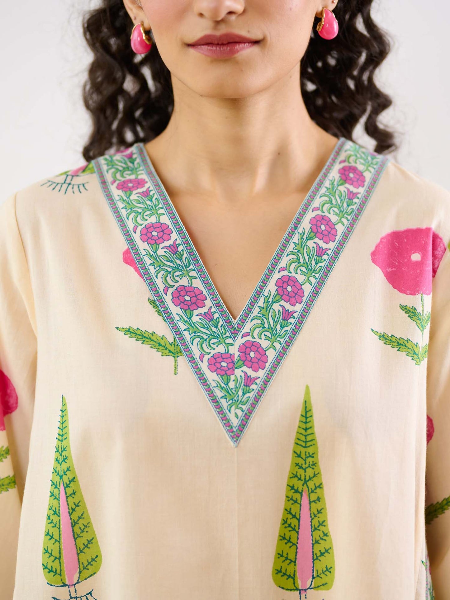 Printed Kurta and Pant Co-ord (Set of 2)