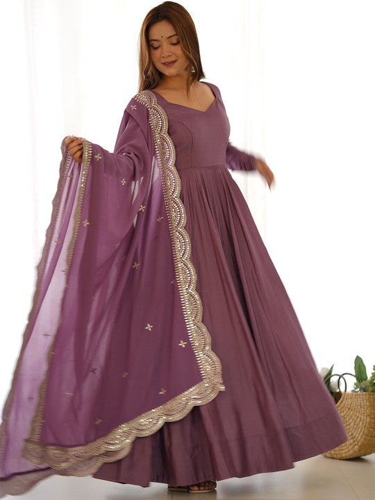 Neck Regular Anarkali Kurta