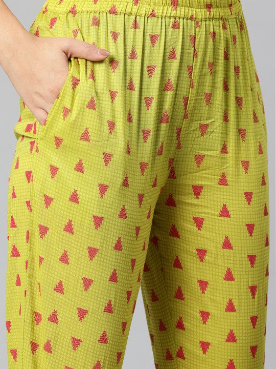 Cottinfab Checked Pure Cotton Top and Trouser