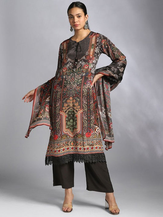 House Of Dharaa Women Ethnic Motifs Printed Kurta
