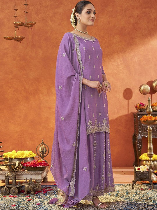 Fourleaf Women Ethnic Motifs Embroidered Regular Thread Work Kurta