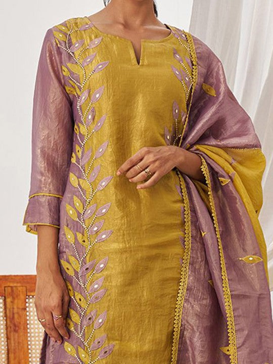 ALIZEH Women Ethnic Motifs Embroidered Thread Work Kurta