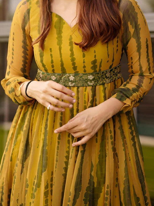 Femvy Tie and Dye Dyed Maxi Dress