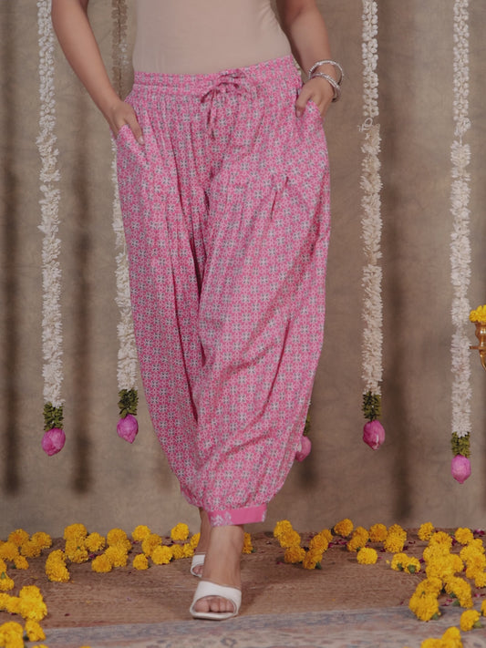 Soft Cotton Geometric Salwar