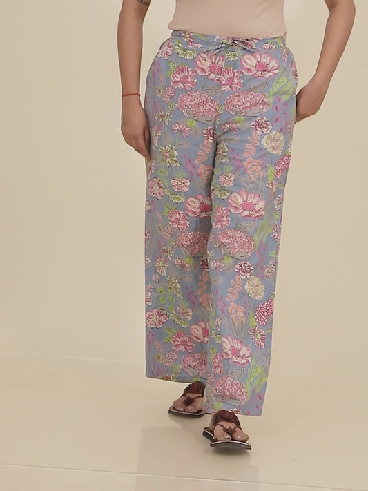 Soft Cotton Floral Pant