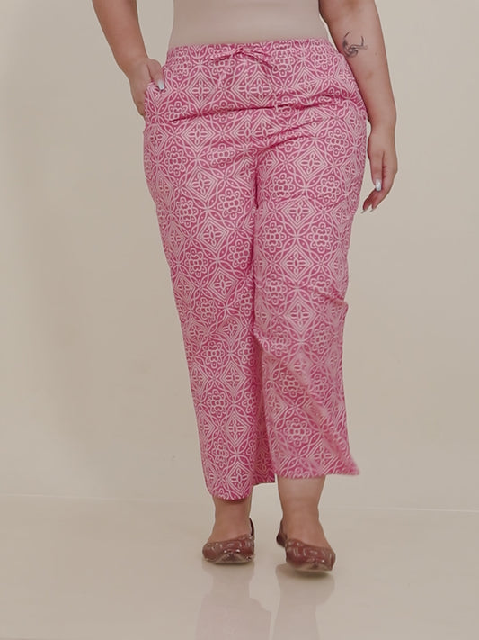 Soft Cotton Bandhani Pant