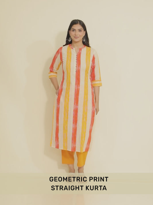 Soft Cotton Striped Kurta