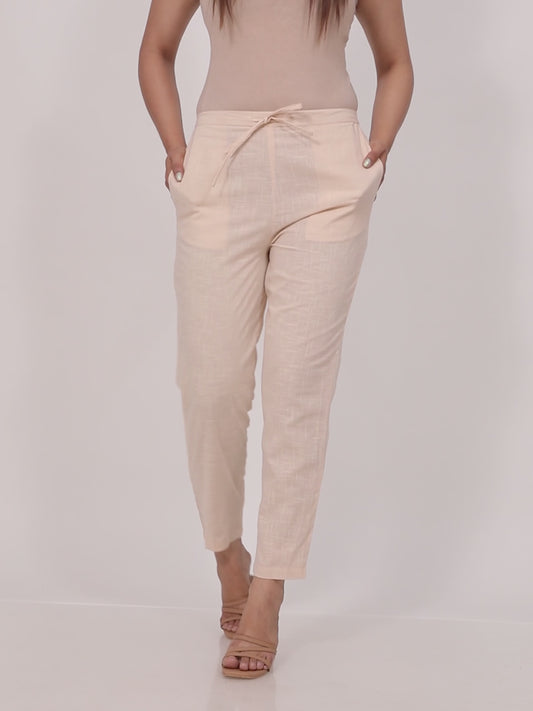 Khadi Cotton Solid Pant