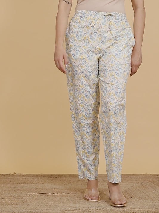 Soft Cotton Floral Pant